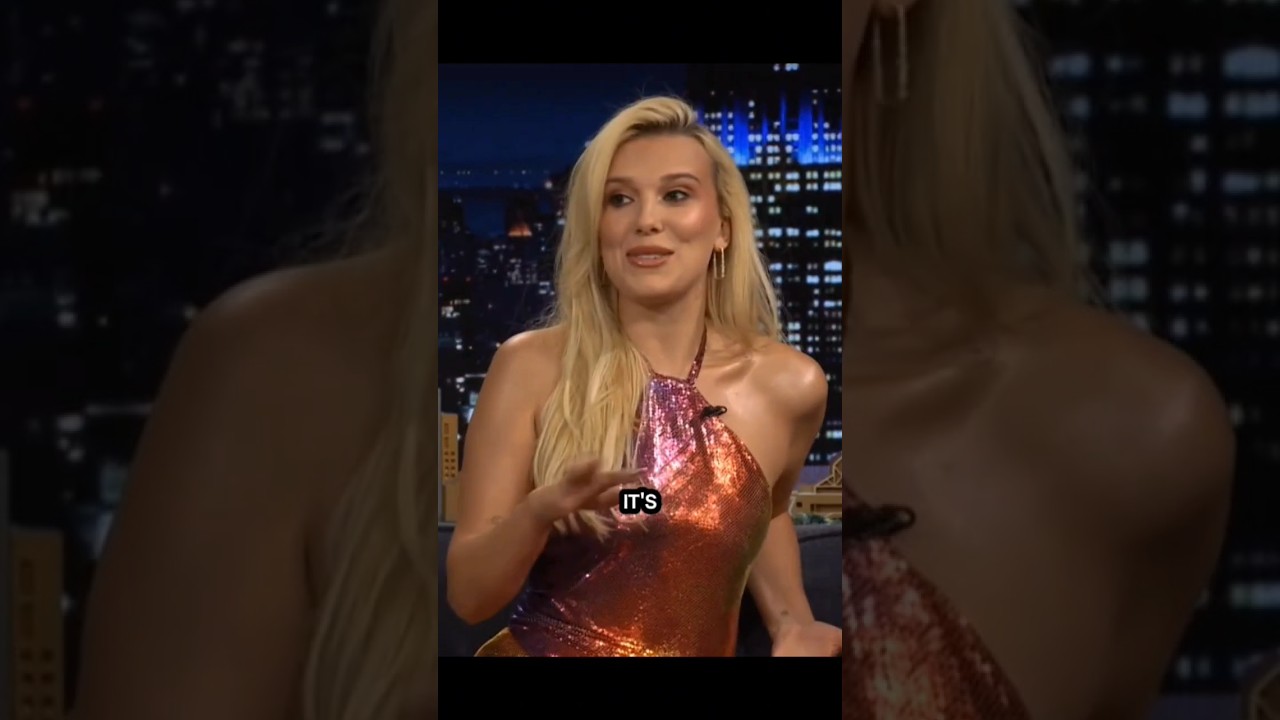 Millie Bobby Brown's Hilarious wedding dress Prank 