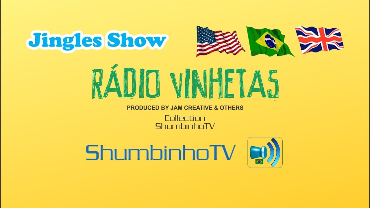 Jingles Show - Vinhetas Anos 80 - BR, USA, UK