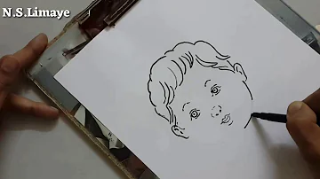 How To Draw Little Baby Boy Face  | Step By Step For Beginners By N.S.Limaye'sArt