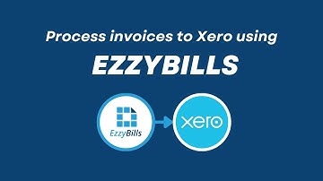 Scanning invoices to Xero using EzzyBills