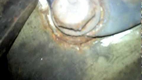 E36 M3 Rear trailing arm bushing console pocket failure