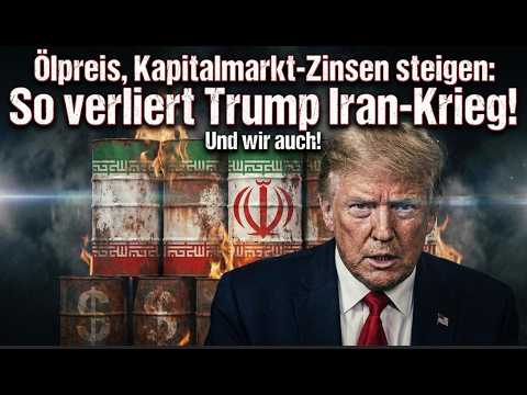 Thumbnail for Ölpreis, Kapitalmarkt-Zinsen steigen: So verliert Trump Iran-Krieg! Marktgeflüster