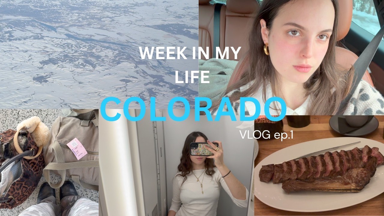 MY VERY FIRST VLOG!! nyc to colorado