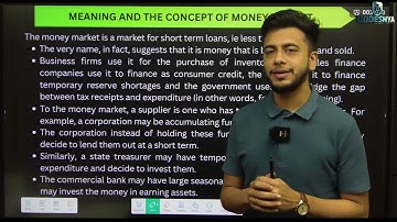 MEANING OF MONEY MARKET |  FINANCIAL MARKETS AND INSTITUTIONS | NEP B.COM | SANGHARSH BATCH