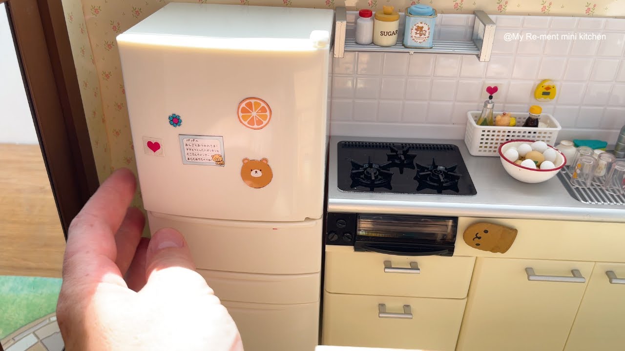 Kitchen Watch Mini Best of Miniature Cooking Compilation ๐ Mini kitchen set ๐ Re-ment ...
