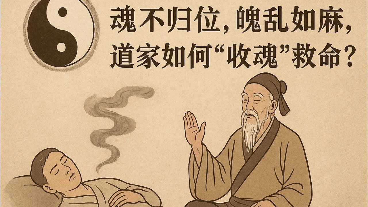 魂不归位，魄乱如麻，道家如何“收魂”救命？#修仙 #修行 #佛陀 #神话真相 ＃世界未解之谜 ＃狐仙 ＃柳仙 ＃神仙 ＃奇闻轶事 ＃玄学 ...