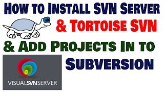 How to install SVN Server & Tortoise SVN and add Project  to Repository screenshot 2