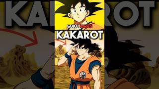 The REAL Reason Goku HATES Kakarot!? #shorts