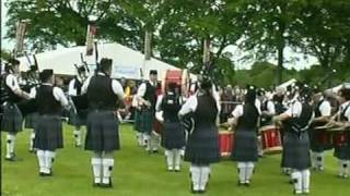 Deeside Caledonia Pipe Band Grade 3.