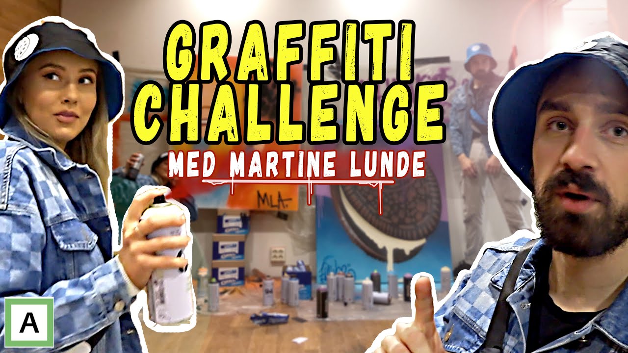 GRAFFITI CHALLENGE med MARTINE LUNDE