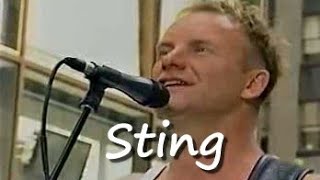 Sting 5-4-01 Today Concert Series