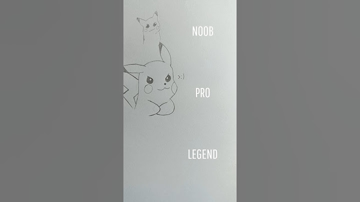 Which one are you? - Drawing Pikachu #shorts #pokemon #pikachu #art