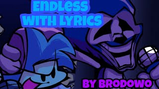 Fnf Endless lyrics | Vs Sonic.exe | brodowo |