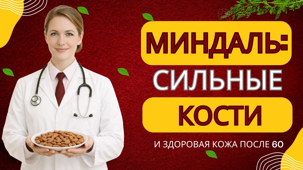Миндаль:поддержка в профилактике остеопороза и здоровье кожи у пожилых людей |Здоровье пожилых людей