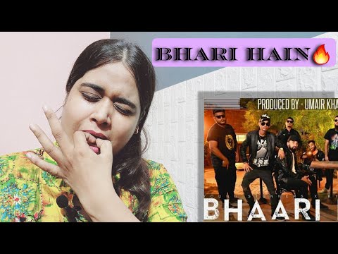 BHAARI HAIN || TATY || (Prod. UMAIR KHAN) || REACTION VIDEO || @Queen_sweetweapon
