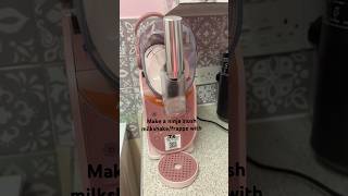 Making a ninja slush chocolate milkshake frappe #milkshake #ninja #slushimaker