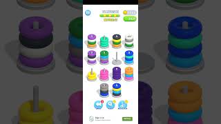Color Hoop Sort - Level 243 screenshot 5