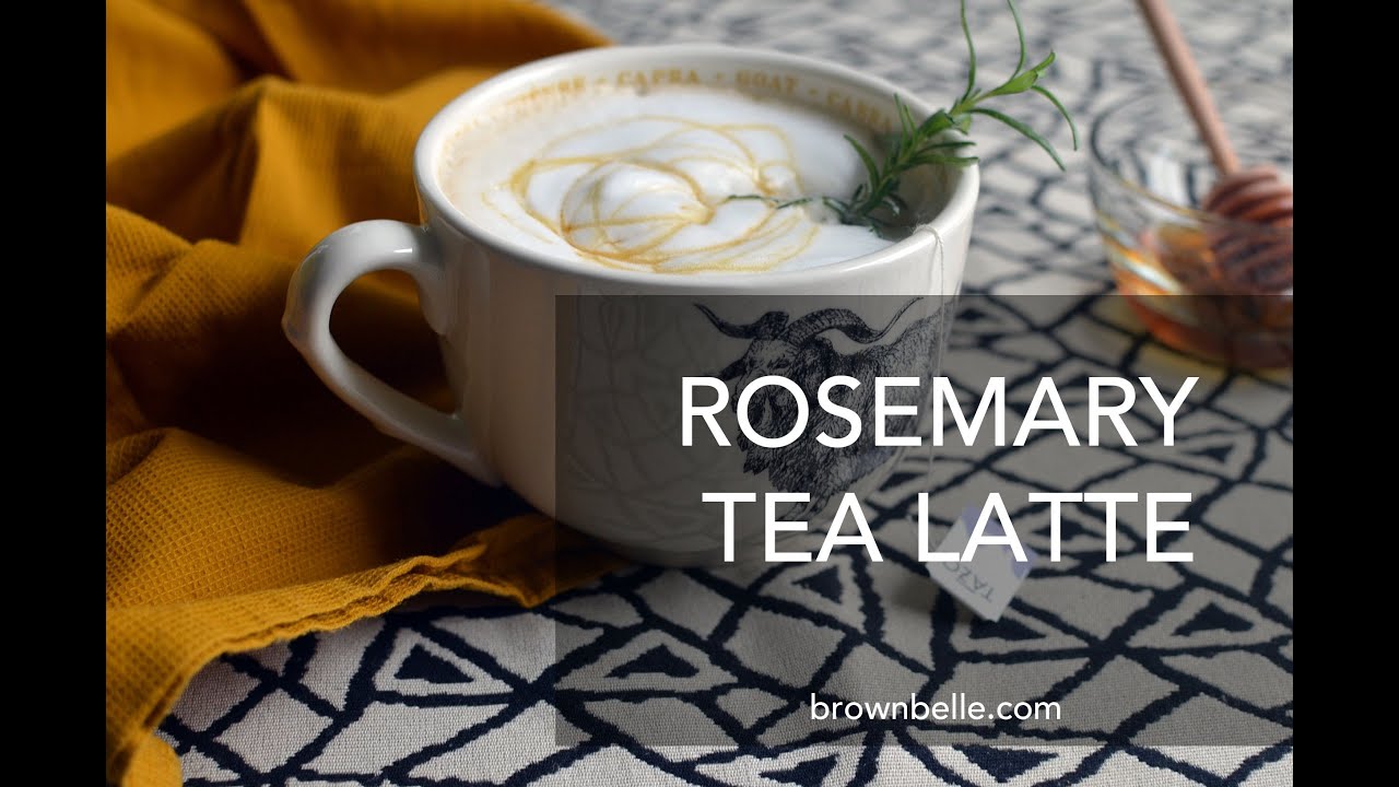 Rosemary Tea Latte