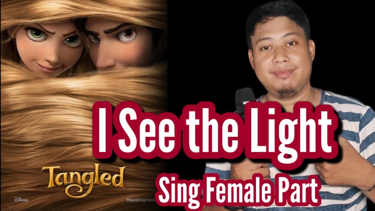 I See the Light - Mandy Moore and Zachary Levi |Karaoke| Male Part Only