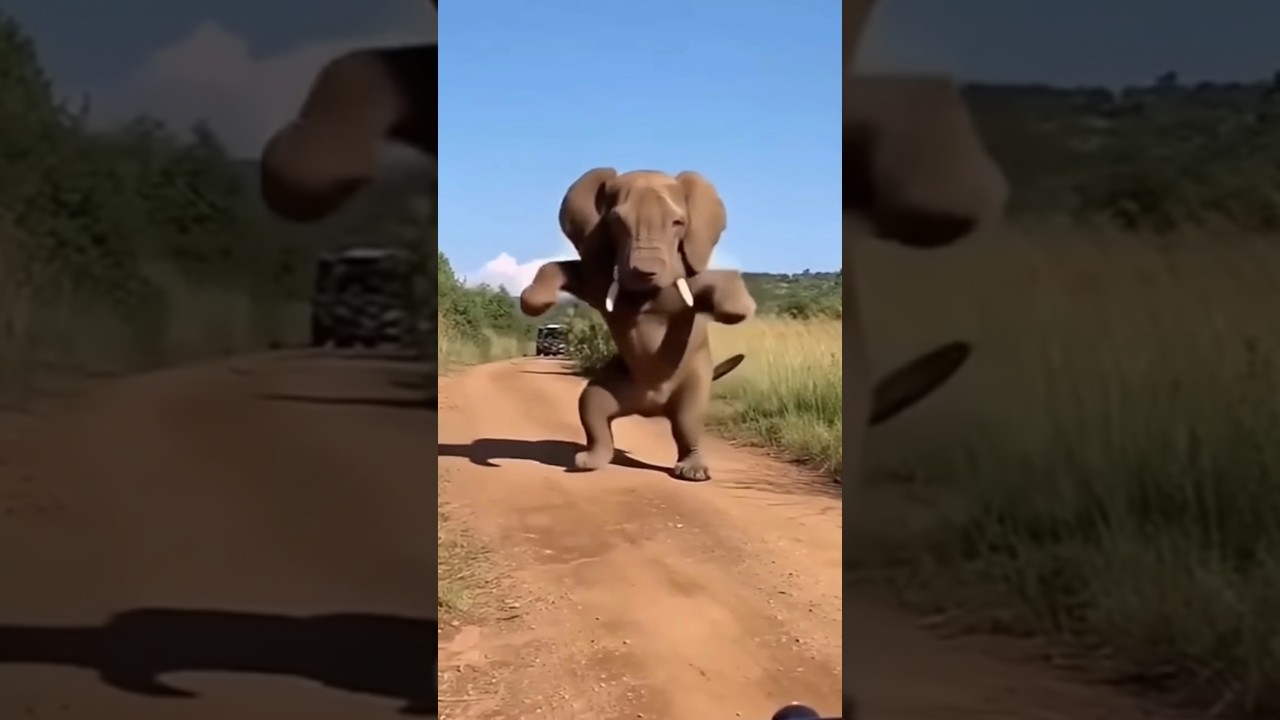 Elephant DanceHow is😩🤣🫩 Possible#ele