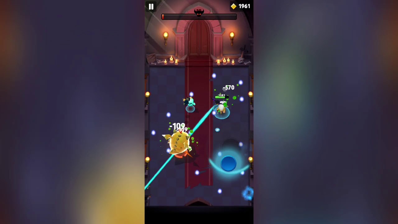 Archero chapter 5 Lost Castle first attempt