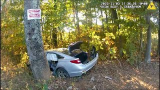 Cobb County Teen Fleeing in Stolen Hyundai Meets a Power Pole
