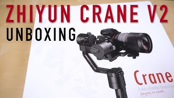 Zhiyun Crane V2 Unboxing 3 Axis Gimbal | My first unboxing video