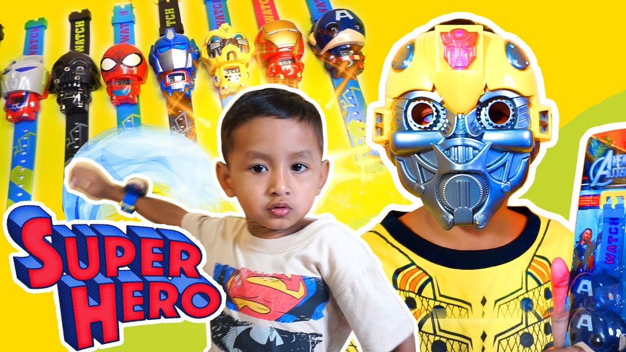 Drama Superhero Beraksi Pakai Banyak Jam Tangan Karakter Superhero