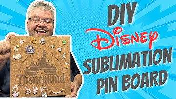 Create Your Own Disney Sublimation Pin Board: Easy DIY Tutorial!