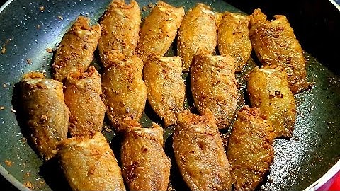 Học được cách chiên cá giòn cả xương từ nguyên liệu trong nhà bếp / Cá Rô Chiên Giòn