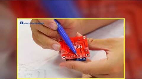 Khóa học Lập trình Robot Arduino   Phân chia 5 led ra 5 góc L298 Bài 20