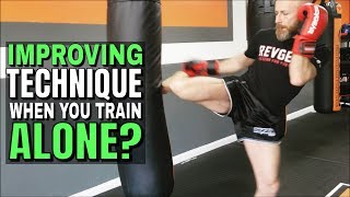 Improve Technique While Training Solo: Perfect Punches and Full Power Kicks