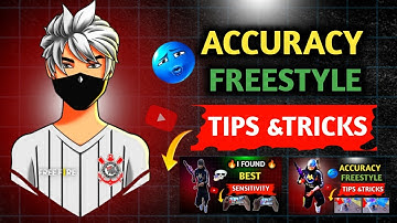 🇧🇷Accuracy+ movement😱 | Free fire 3 finger custom hud😍 | Tips and Tricks 📱| Free Fire Brazilian Hud👈