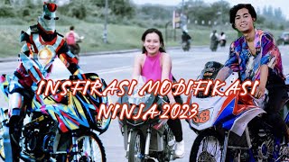 MODIFIKASI NINJA RR dan R 2023   MODEL CANTIK   DJ SHD FULL BAS THE BEST POKONYA (siapkan hendset)
