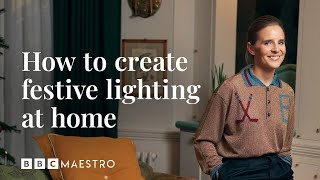 Beata Heumans tips voor een gezellige kerstverlichting | BBC Maestro