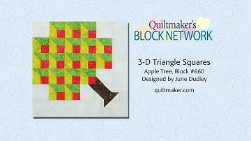 3-D Triangle Squares