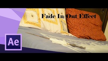 How to Make Objects Fade In or Fade Out | After Effects Tutorial