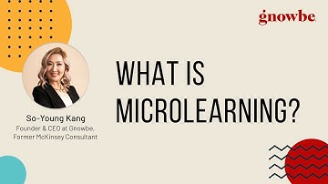 What is Microlearning? | Meet GNOWBE