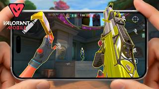 120 FPS Gameplay but My Aim is Too Clean | VALORANT Mobile screenshot 4