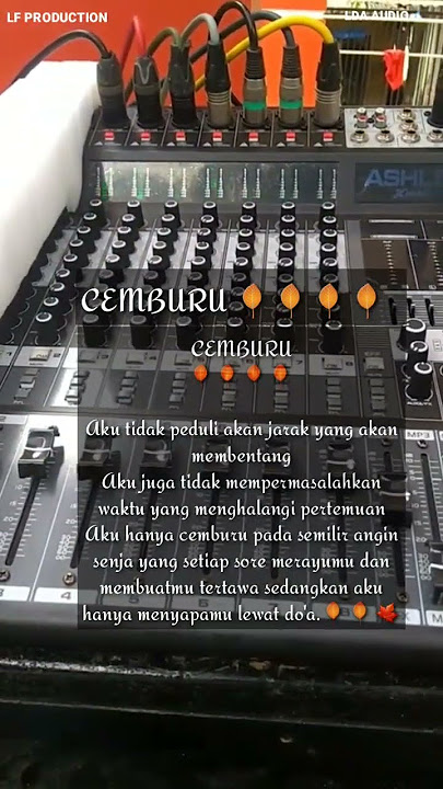 Story wa kata' mutiara kang sound system 🙂