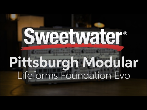 Pittsburgh Modular Lifeforms Foundation Evo Synthesizer Demo