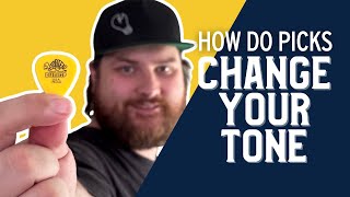 Is This The Cheapest Way to Change Your Guitar Tone?
The humble guitar pick. Is it just a piece of plastic, or something...more? We shoot out some of the most popular pick sizes, pick shapes, and pick materials to see what sort of effect they might have on the tone that comes out of your guitar.
SUBSCRIBE TO OUR CHANNEL: https://www.youtube.com/stringjoy?sub_confirmation=1
SIGN UP FOR OUR EMAIL LIST: https://manage.kmail-lists.com/subscriptions/subscribe?a=UemY8r&g=VmVi9a
WHATS OUR DEAL?
Stringjoy is a boutique guitar string manufacturer located in Music City—Nashville, TN. Through innovative designs, first-rate materials, and labor-intensive winding techniques, we make it our mission to craft the finest strings in the world, bar none.
FIND US AT...
Our Homebase: https://stringjoy.com
Instagram: https://www.instagram.com/stringjoy
TikTok: https://www.tiktok.com/@stringjoy
Facebook: https://www.facebook.com/stringjoy
Twitter: https://twitter.com/stringjoystaff Is This The Cheapest Way to Change Your Guitar Tone?