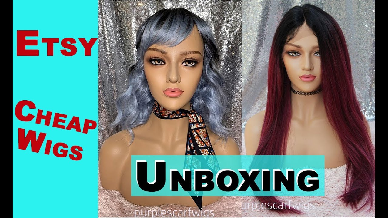ETSY WIG UNBOXING & REVIEW ETSY vs AMAZON USE & REVIEW OF ETSY WIG