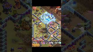 TH13 VS TH16 ROKETLOON ATTACK 🔥 #clashofclans #war #coc #games