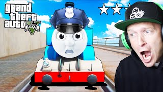 THOMAS becomes a Police Officer in GTA 5!! (CRAZY)