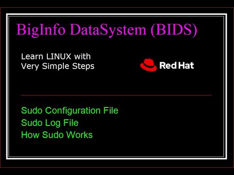 (Module 15) LINUX Sudo Configuration ll Run Commands Using Sudo