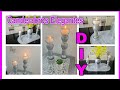 Candelabros Elegantes / Centros de Mesa / Como hacer candelabros