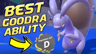 BEST Goodra Ability Pokemon Scarlet and Violet VGC 2023 Regulation D Competitive Wifi Battle