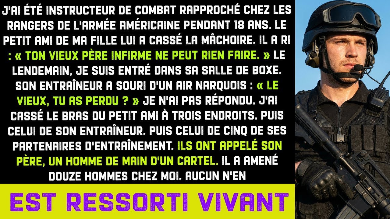 Le copain de ma fille lui a brisé la mâchoire et m’a insulté d’infirme—J’ai hospitalisé tout son gym