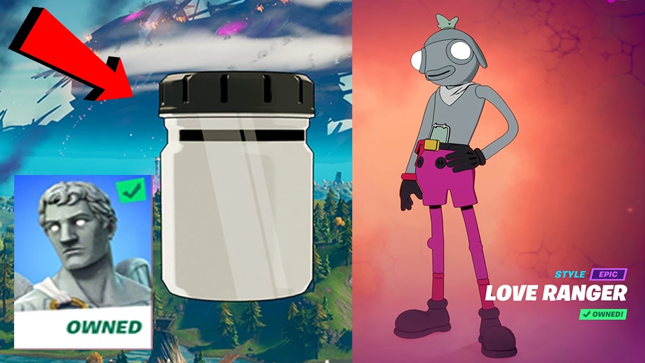 How To Unlocked Stone Grey Love Ranger Toona Fish Edit Style In Fortnite Chapter 2 Season 8!